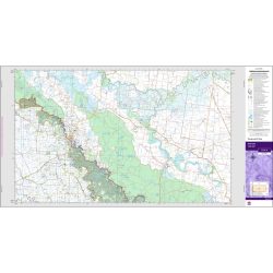 Barham 1:50k NSW Topo Map 7726-N
