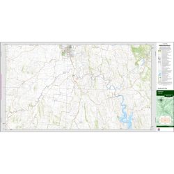 Barraba 1:25k NSW Topo Map 9037-3S