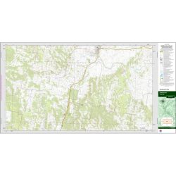 Bendemeer 1:25k NSW Topo Map 9136-3S