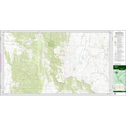 Berrioye 1:25k NSW Topo Map 8936-1N