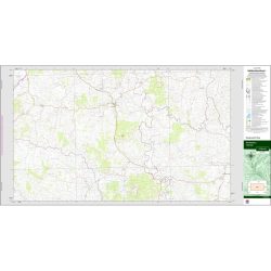 Bevendale 1:25k NSW Topo Map 8728-4N