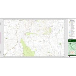 Big Springs 1:25k NSW Topo Map 8327-2N