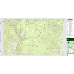Bindook 1:25k NSW Topo Map 8929-4S