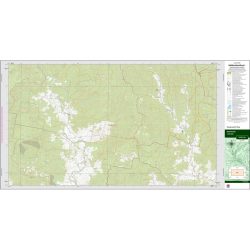 Birdwood 1:25k NSW Topo Map 9335-2N