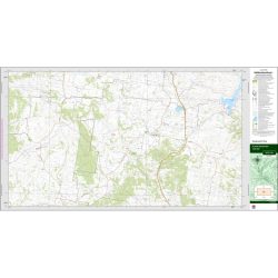 Black Mountain 1:25k NSW Topo Map 9237-3N