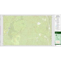 Bobbys Plains 1:25k NSW Topo Map 8627-3N