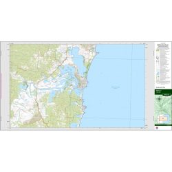 Bodalla 1:25k NSW Topo Map 8925-4N
