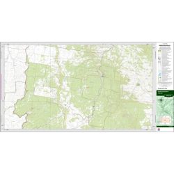 Bookookoorara 1:25k NSW Topo Map 9340-3N