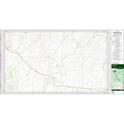 Borambil 1:25k NSW Topo Map 8933-4N