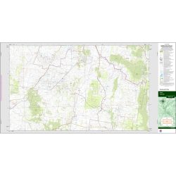 Boro 1:25k NSW Topo Map 8827-4S