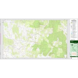 Botobolar 1:25k NSW Topo Map 8832-1N