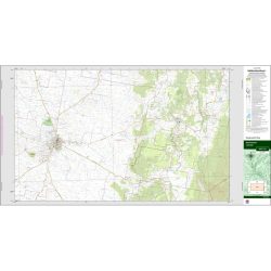 Braidwood 1:25k NSW Topo Map 8827-2S