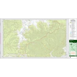 Broken Back 1:25k NSW Topo Map 9132-3N