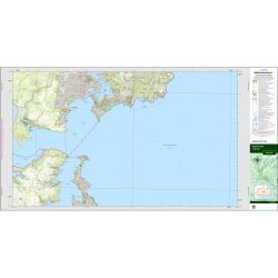 Broken Bay 1:25k NSW Topo Map 9130-1N