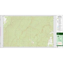 Brooman 1:25k NSW Topo Map 8927-3S
