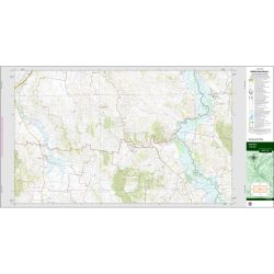 Brungle 1:25k NSW Topo Map 8527-4S