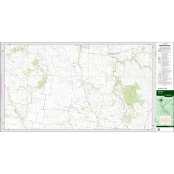 Bukkulla 1:25k NSW Topo Map 9138-4N