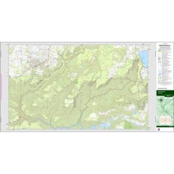 Bundanoon 1:25k NSW Topo Map 8928-1S