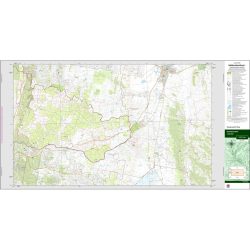 Bungendore 1:25k NSW Topo Map 8727-2N