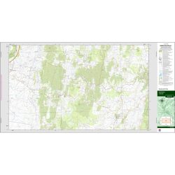 Bungonia 1:25k NSW Topo Map 8828-2N