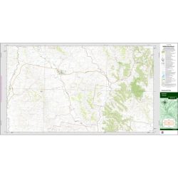 Bunnan 1:25k NSW Topo Map 9033-4N