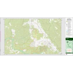 Burragate 1:25k NSW Topo Map 8823-4N