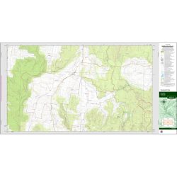 Bylong 1:25k NSW Topo Map 8933-3S