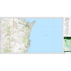 Byron Bay 1:25k NSW Topo Map 9640-4S