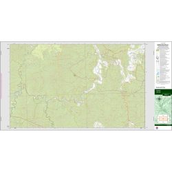 Cadgee 1:25k NSW Topo Map 8825-1S