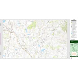 Camberwell 1:25k NSW Topo Map 9133-3S