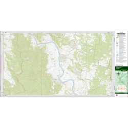 Camelback 1:25k NSW Topo Map 9439-3S