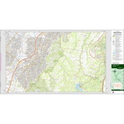 Campbelltown 1:25k NSW Topo Map 9029-1N