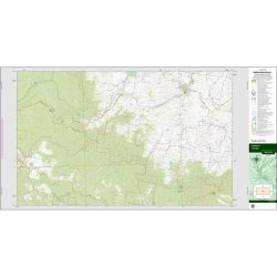 Candelo 1:25k NSW Topo Map 8824-3N