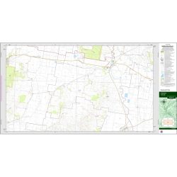 Caroona 1:25k NSW Topo Map 8935-2S