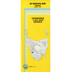 D'Aguilar 1:25k Topo Map 3828