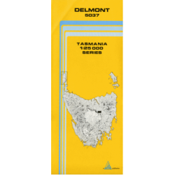 Delmont 1:25 Topo Map