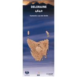 Deloraine 1:25k Topo Map
