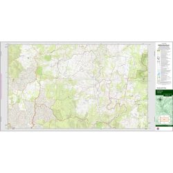 Hampton 1:25k NSW Topo Map 8930-4S