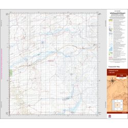 Hawker Gate 1:100k NSW Topo Map 7138