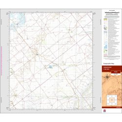 Innesowen 1:100k NSW Topo Map 7835
