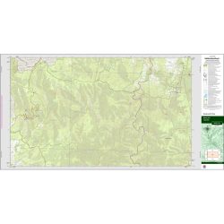 Jenolan 1:25k NSW Topo Map 8930-3N