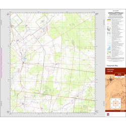 Keewong 1:100k NSW Topo Map 7933
