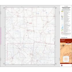 Monolon 1:100k NSW Topo Map 7537