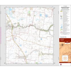 Mossgiel 1:100k NSW Topo Map 7831