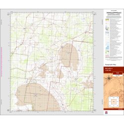 Mulurulu 1:100k NSW Topo Map 7531