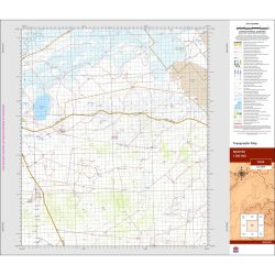 Murtee 1:100k NSW Topo Map 7634