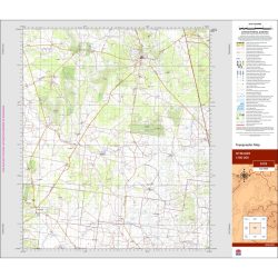 Nymagee 1:100k NSW Topo Map 8133